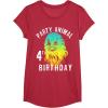 image:imageStar Wars Chewie Party Animal 4th Birthday Colorful Portrait TShirtRed Heather