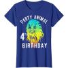 image:imageStar Wars Chewie Party Animal 4th Birthday Colorful Portrait TShirtRoyal Blue
