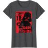 image:imageStar Wars Darth Vader 18th Birthday TShirtDark Heather Grey