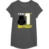 image:imageStar Wars Darth Vader 1st Birthday TShirt TShirtAsphalt Grey