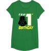 image:imageStar Wars Darth Vader 1st Birthday TShirt TShirtKelly Green