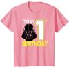 image:imageStar Wars Darth Vader 1st Birthday TShirt TShirtPink