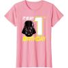 image:imageStar Wars Darth Vader 1st Birthday TShirt TShirtPink