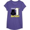 image:imageStar Wars Darth Vader 1st Birthday TShirt TShirtPurple Heather