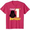 image:imageStar Wars Darth Vader 1st Birthday TShirt TShirtRed Heather