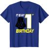 image:imageStar Wars Darth Vader 1st Birthday TShirt TShirtRoyal Blue