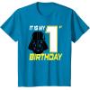 image:imageStar Wars Darth Vader 1st Birthday TShirt TShirtSapphire Blue