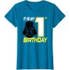image:imageStar Wars Darth Vader 1st Birthday TShirt TShirtSapphire Blue