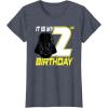 image:imageStar Wars Darth Vader 2nd Birthday TShirt TShirtHeather Blue