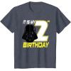 image:imageStar Wars Darth Vader 2nd Birthday TShirt TShirtHeather Blue
