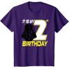 image:imageStar Wars Darth Vader 2nd Birthday TShirt TShirtPurple