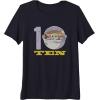 image:imageStar Wars Grogu Kids 10th Birthday The Mandalorian Party Premium Triblend TShirtNavy Blue