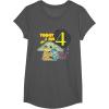image:imageStar Wars Grogu Today I Am 4 Birthday TShirtAsphalt Grey