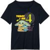 image:imageStar Wars Grogu Today I Am 4 Birthday TShirtBlack