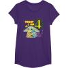 image:imageStar Wars Grogu Today I Am 4 Birthday TShirtPurple
