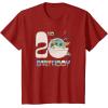 image:imageStar Wars The Mandalorian Grogu 2nd Birthday Sketch TShirtCranberry Red