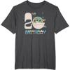 image:imageStar Wars The Mandalorian Grogu 2nd Birthday Sketch TShirtDark Heather Grey