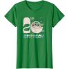 image:imageStar Wars The Mandalorian Grogu 2nd Birthday Sketch TShirtKelly Green