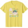 image:imageStar Wars The Mandalorian Grogu 2nd Birthday Sketch TShirtLemon Yellow