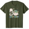 image:imageStar Wars The Mandalorian Grogu 2nd Birthday Sketch TShirtOlive Green