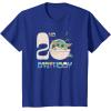 image:imageStar Wars The Mandalorian Grogu 2nd Birthday Sketch TShirtRoyal Blue