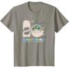 image:imageStar Wars The Mandalorian Grogu 2nd Birthday Sketch TShirtSlate Grey