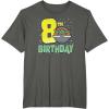 image:imageStar Wars The Mandalorian Grogu 8th Birthday Hovering Pram TShirtAsphalt Grey