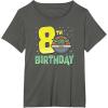 image:imageStar Wars The Mandalorian Grogu 8th Birthday Hovering Pram TShirtAsphalt Grey