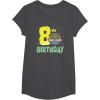 image:imageStar Wars The Mandalorian Grogu 8th Birthday Hovering Pram TShirtDark Heather Grey