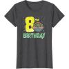 image:imageStar Wars The Mandalorian Grogu 8th Birthday Hovering Pram TShirtDark Heather Grey
