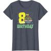 image:imageStar Wars The Mandalorian Grogu 8th Birthday Hovering Pram TShirtHeather Blue