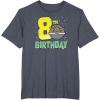 image:imageStar Wars The Mandalorian Grogu 8th Birthday Hovering Pram TShirtHeather Blue