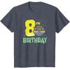 image:imageStar Wars The Mandalorian Grogu 8th Birthday Hovering Pram TShirtHeather Blue