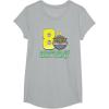 image:imageStar Wars The Mandalorian Grogu 8th Birthday Hovering Pram TShirtHeather Grey