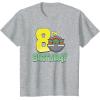 image:imageStar Wars The Mandalorian Grogu 8th Birthday Hovering Pram TShirtHeather Grey