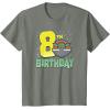 image:imageStar Wars The Mandalorian Grogu 8th Birthday Hovering Pram TShirtOlive Heather