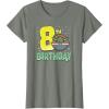 image:imageStar Wars The Mandalorian Grogu 8th Birthday Hovering Pram TShirtOlive Heather
