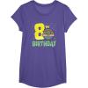 image:imageStar Wars The Mandalorian Grogu 8th Birthday Hovering Pram TShirtPurple Heather