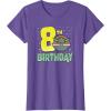 image:imageStar Wars The Mandalorian Grogu 8th Birthday Hovering Pram TShirtPurple Heather