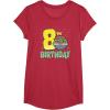 image:imageStar Wars The Mandalorian Grogu 8th Birthday Hovering Pram TShirtRed Heather