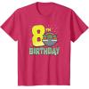 image:imageStar Wars The Mandalorian Grogu 8th Birthday Hovering Pram TShirtRed Heather