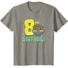 image:imageStar Wars The Mandalorian Grogu 8th Birthday Hovering Pram TShirtSlate Grey
