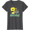 image:imageStar Wars The Mandalorian Grogu 9th Birthday Hovering Pram TShirtDark Heather Grey