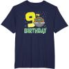 image:imageStar Wars The Mandalorian Grogu 9th Birthday Hovering Pram TShirtNavy Blue