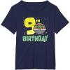 image:imageStar Wars The Mandalorian Grogu 9th Birthday Hovering Pram TShirtNavy Blue