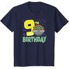 image:imageStar Wars The Mandalorian Grogu 9th Birthday Hovering Pram TShirtNavy Blue