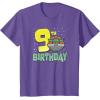 image:imageStar Wars The Mandalorian Grogu 9th Birthday Hovering Pram TShirtPurple Heather