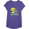 image:imageStar Wars The Mandalorian Grogu 9th Birthday Hovering Pram TShirtPurple Heather