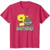 image:imageStar Wars The Mandalorian Grogu 9th Birthday Hovering Pram TShirtRed Heather
