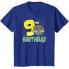 image:imageStar Wars The Mandalorian Grogu 9th Birthday Hovering Pram TShirtRoyal Blue